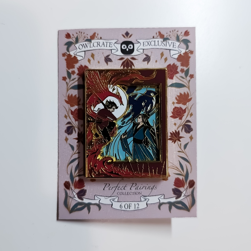 3/$20 Owlcrate Pin - The Poppy Wars